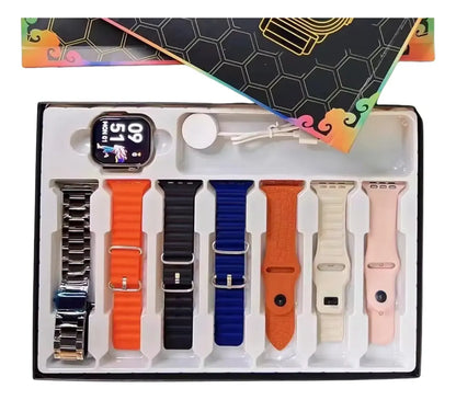 ⌚ Reloj Inteligente con Doble Cámara y SIM Card + 7 Correas GRATIS 🎁